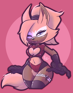 Sassy wolf by Hedgehogfever
