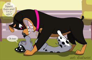 Dylan X Roxie (by Caluriri) by BunPatrol