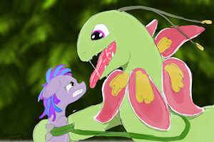 Meganium 2 electric boogaloo speed draw by extremelydevious