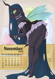 Queen Chrysalis by longtailshort