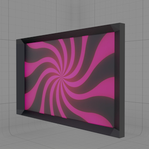 TV With Customizable Screen (Download) by TwinTails3D