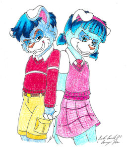 Siblings of Trouble by SilverSimba01