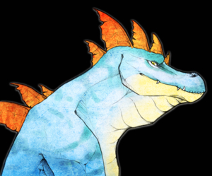 Badass Aligator Skin Purse by acidicsubstance