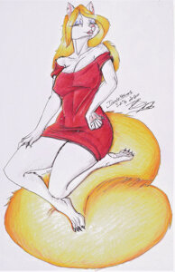 Minerva Mink (Animaniacs) by AzidTheCatDog