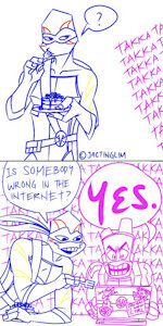 nerd rage by riverhayashi