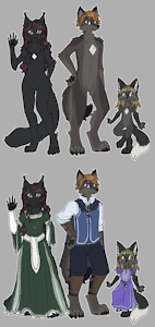 Family Ref 2020 by CatSidheSilvie