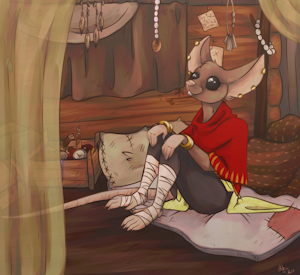 rat's nest by LordOfTheTroglodytes