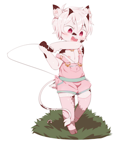 Fishing is Hard by JayJayTheKitty