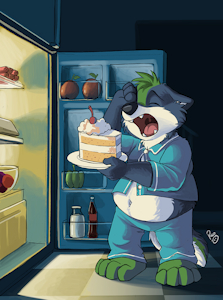 Midnight Snack by pandapaco