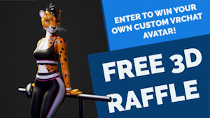 Free 3D Raffle! by JuliaWinterPaw