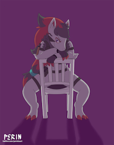 Smug Zoroark by Perinia