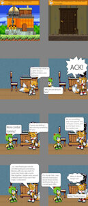 Cosmic adventures Vo1 page 1 by Tailsmodude