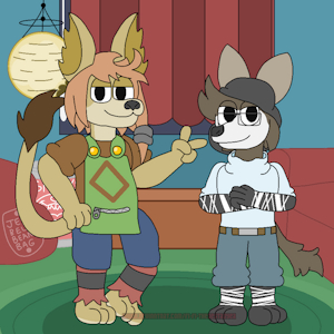 Retale - Spike & Oreo by fifithedestroyer