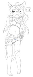 FR006 Sample Lineart by uenii