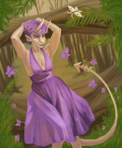 Dragon Femboy by cryptidcat