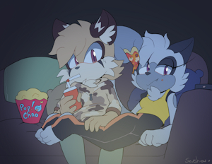 Movie Night by senshion