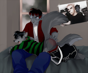 Too old for a spanking - still gets spanked by JParallax