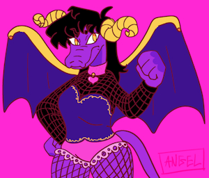Dragon lady :3c by Angelicladdie