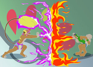 Ren vs Kyle by NenanaUso