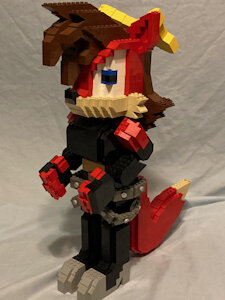 Lego Fiona Fox by ZarkenchiSonku