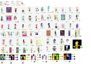 Single characters by furryPhantaze