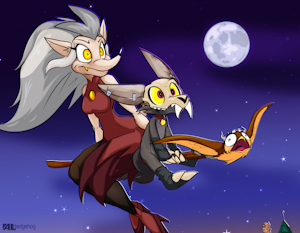 Jericho and Alice in the Owl House by JerichoRone