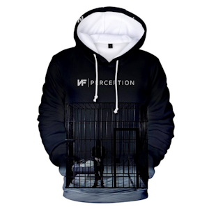 NF 3D Art Perception Hoodie by eric89