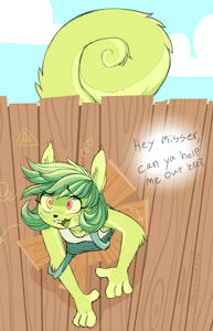 Melonie the Squirrel by Mcsweezy