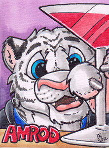Tiger Badge by Amrod