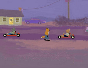 Clarence Coyote and Project Courier - Part 41 - The New Go Kart [Page 3] by moyomongoose