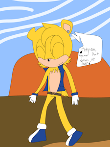 Wombat Stu at Uluru by JaredTheBunnyBoy