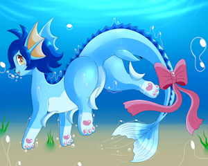 SFW Commission: "Cute Vap!" by Bluebean