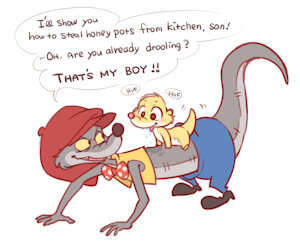 Daddy and son by 4pcsSet
