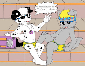 "2 cool boys!" by nelson88