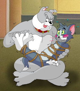 Tom and Spike: Tickle'd! by KnightRayjack