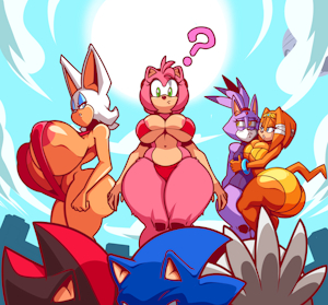 Girls At The Beach by TRanger