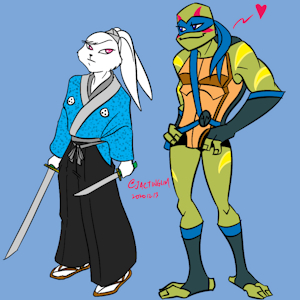 Rabbit Ronin by riverhayashi