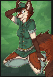 Art Trade -Ryunwoofie by strawberrysamoyed