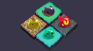 SLIMES PARTY [GIF] by kake0078