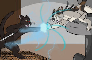 [Gift Art] Final Battle by Lionclaw