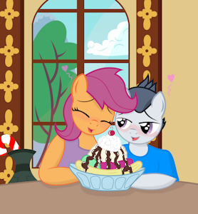 Scooty and Rumble by tolpain