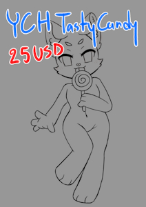 YCH - Tasty Candy by Vio023