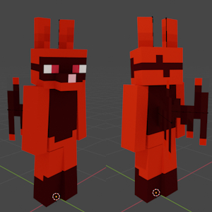 Bunny Minecraft Chris by ChristheGirariolu