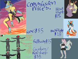 Commission Sheet by ValorRabbit