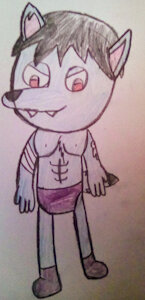 Lobo the pro wrestler by NekoDylan