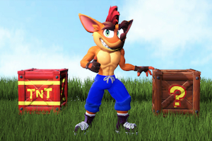 Crash Bandicoot by RoyThePichu