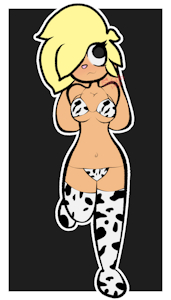 Cow Print Bikini by SynfulArt