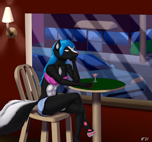Evening Out by VulpErebus