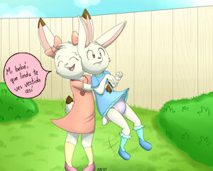 Lifting the sissy by ConejoBlanco