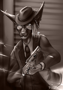 40s Detective by ZenFRY